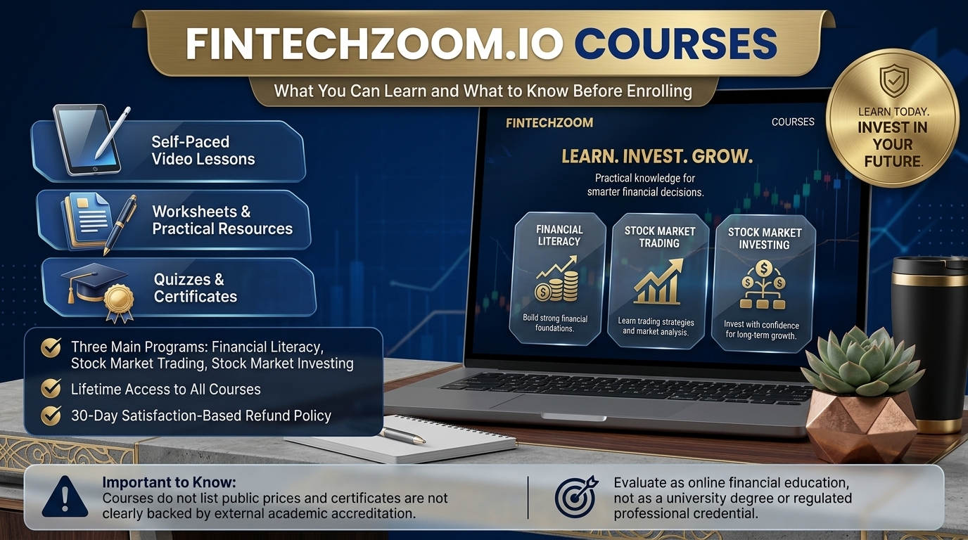 FintechZoom.io Courses