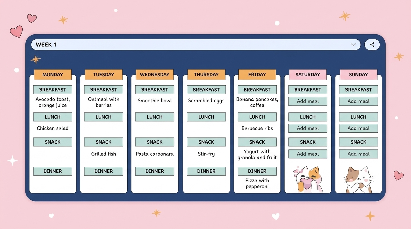 Meal Planning App