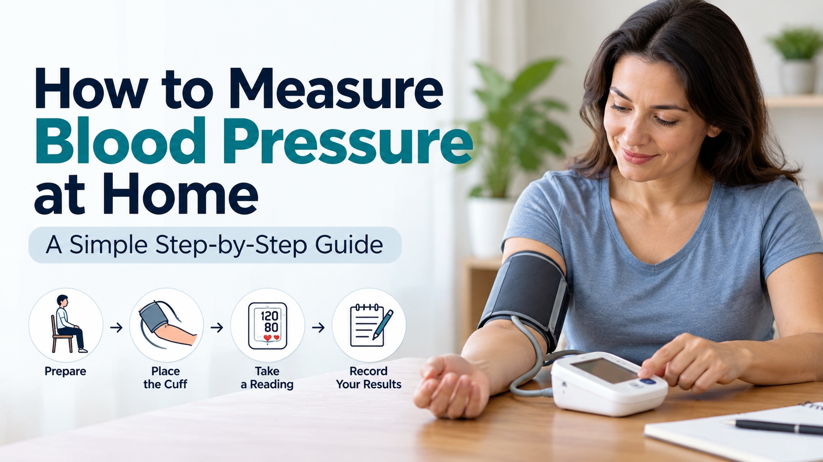 how to measure blood pressure at home