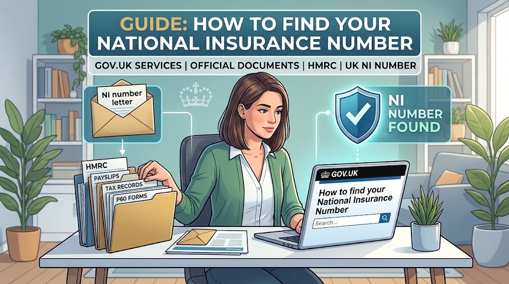 how to find your national insurance number